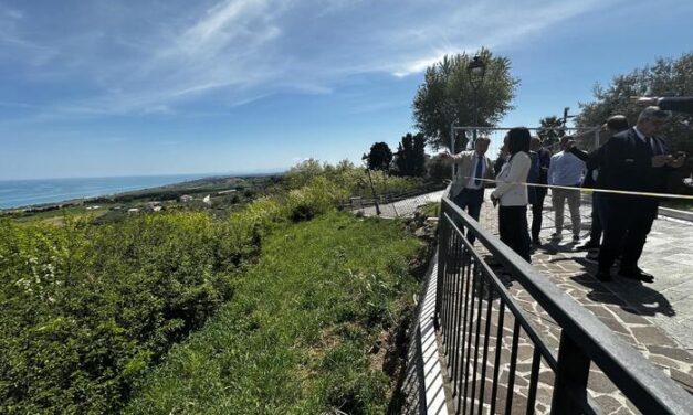 Frana di Petacciato, nuovo sopralluogo dei parlamentari