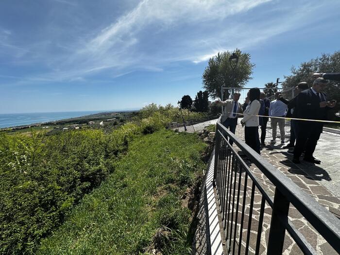 Frana di Petacciato, nuovo sopralluogo dei parlamentari