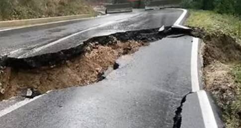Frana a Petacciato, allarme sui collegamenti adriatici