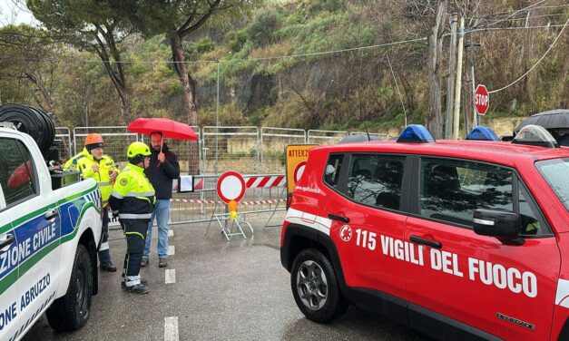Silvi, torna percorribile la SP 29/B con traffico regolato
