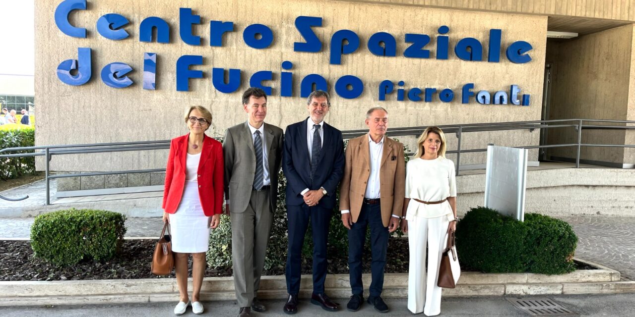 Abruzzo, il Centro del Fucino rafforza il suo ruolo nello spazio