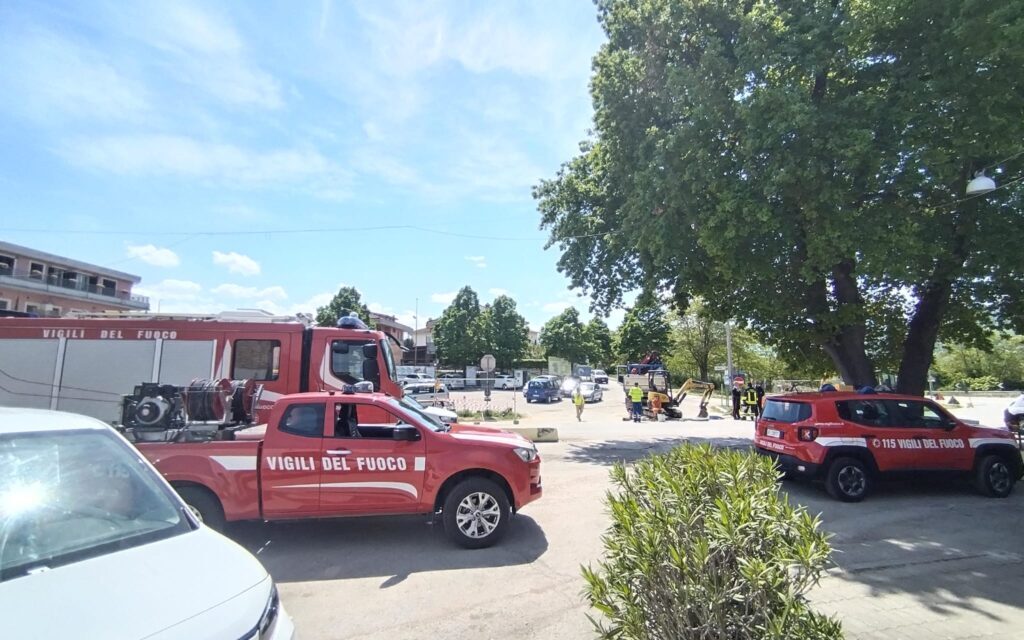 Statale 150 riaperta a Basciano dopo l’intervento sulle condotte