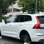 Tortoreto, rubate le ruote a un Suv in sosta in via Cavour