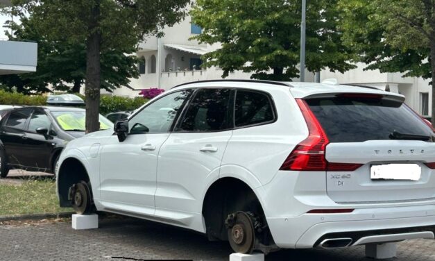 Tortoreto, rubate le ruote a un Suv in sosta in via Cavour