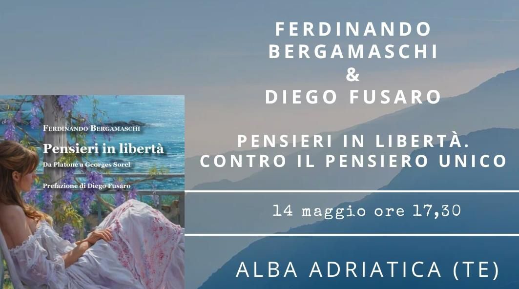 Ad Alba Adriatica un incontro sul pensiero libero e il confronto