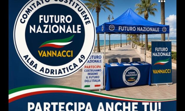 Sicurezza e legalità, raccolta firme ad Alba Adriatica