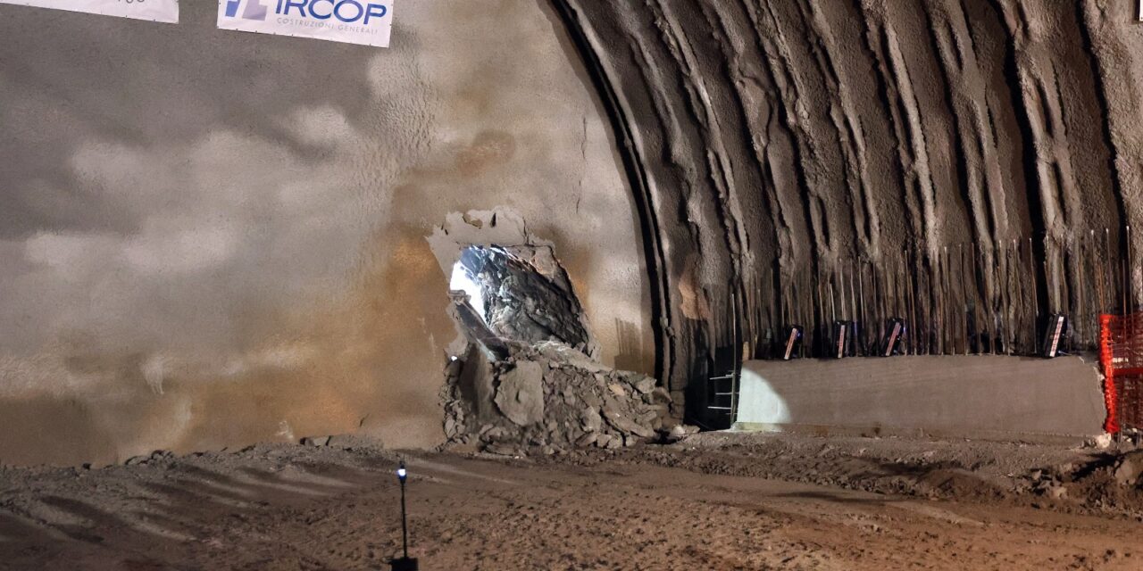 Fondo Valle Sangro, completato lo scavo del tunnel