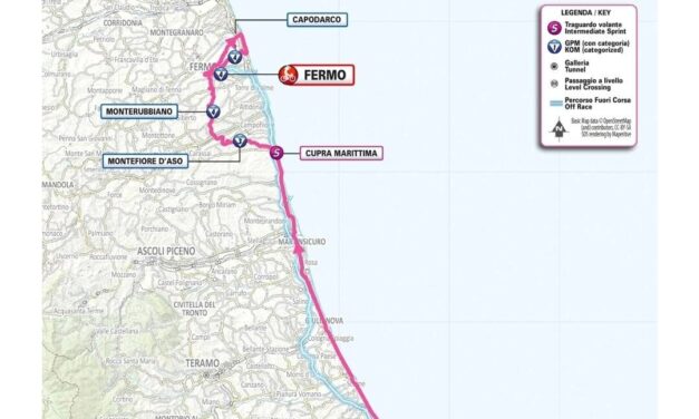 Giro d’Italia, attese modifiche alla viabilità nel Teramano