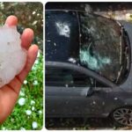 Temporali e grandine nel Teramano, danni tra Roseto e Bellante