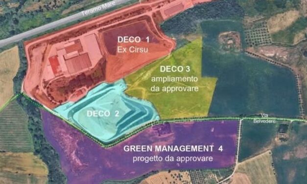 Roseto, rilievi sul nuovo lotto della discarica Grasciano 2