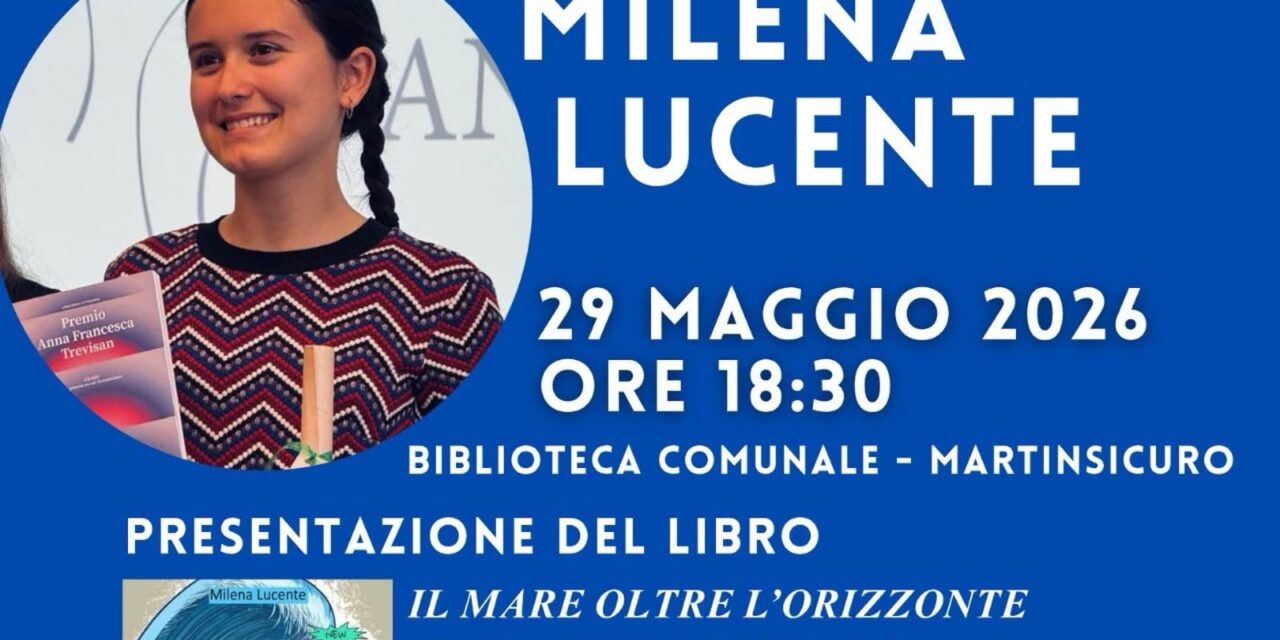 Martinsicuro, in biblioteca l’autrice Milena Lucente