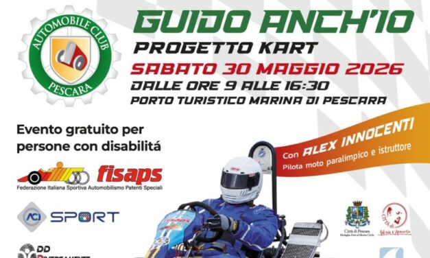 Kart inclusivi al Marina di Pescara, prove aperte a tutti