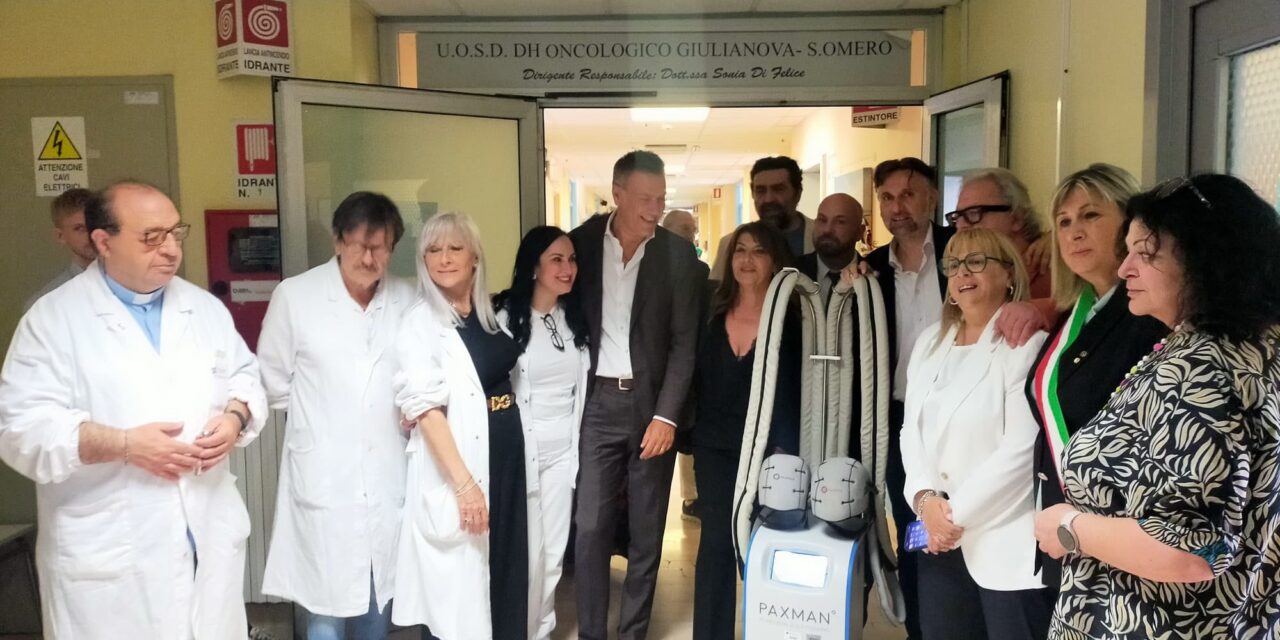 Oncologia di Giulianova, nuovo sistema contro l’alopecia