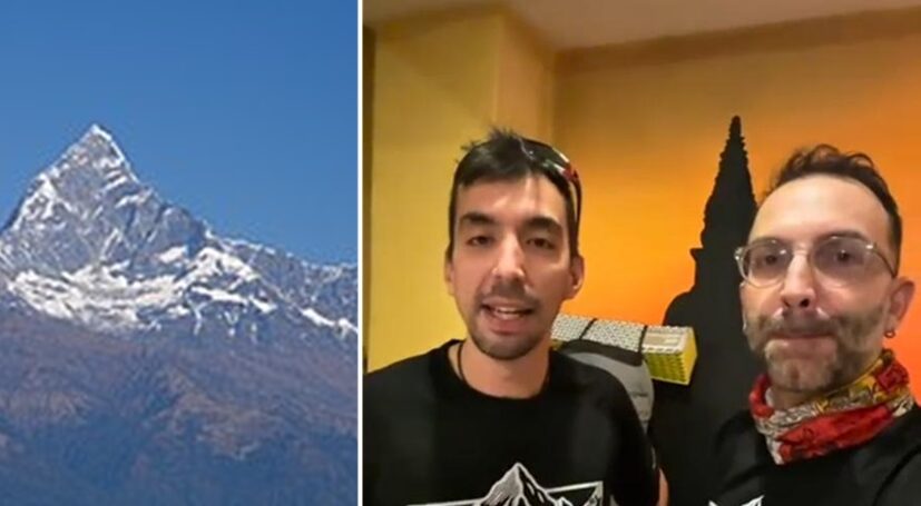 Nepal, la famiglia di Marco Di Marcello a Kathmandu