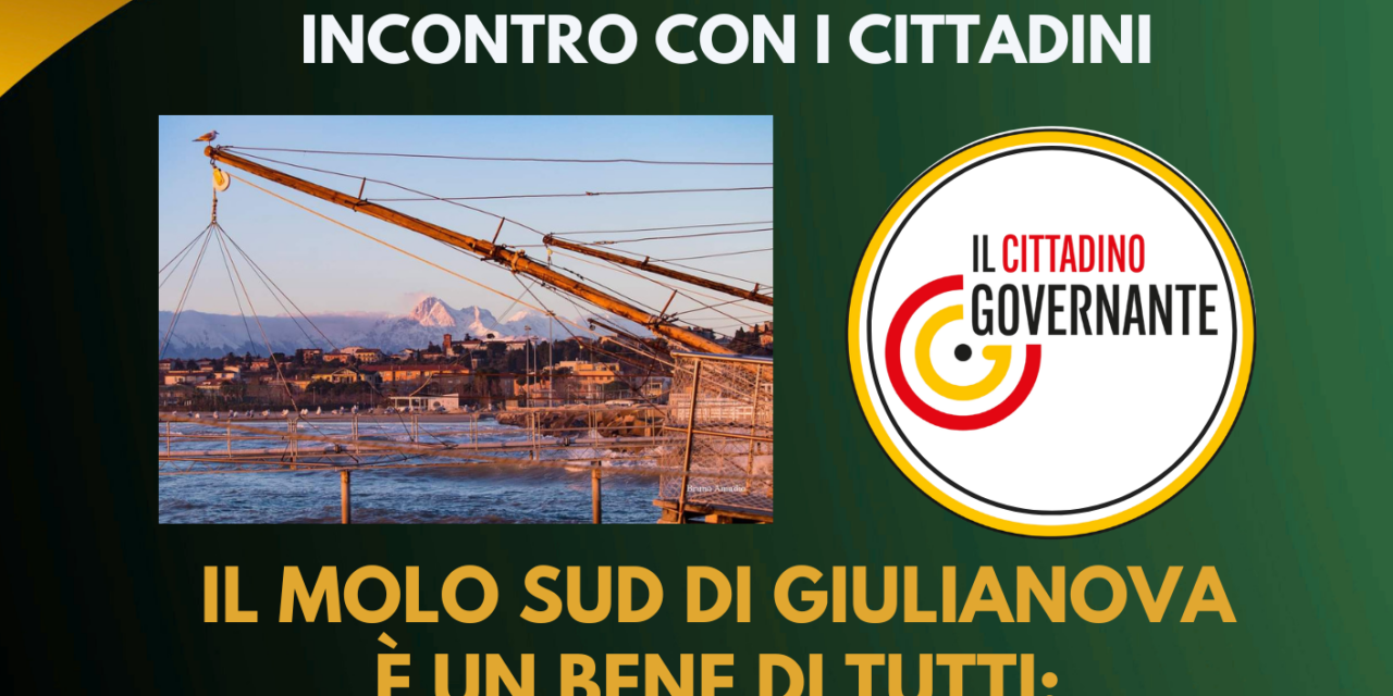 Porto di Giulianova, incontro pubblico sui caliscendi
