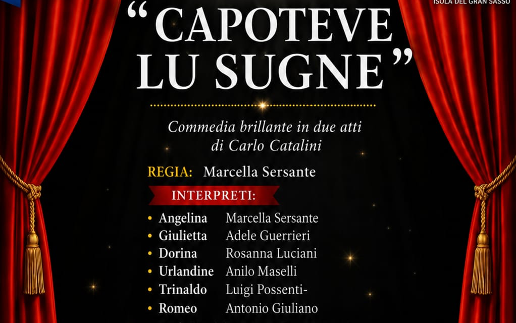 A Isola una serata di teatro dialettale per la solidarietà