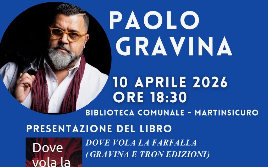 Martinsicuro, nuovo incontro in biblioteca con Paolo Gravina