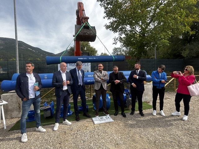 Acquedotto del Chiarino, parte l’intervento da 10 milioni