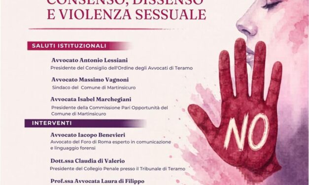 A Martinsicuro un incontro su consenso e violenza sessuale
