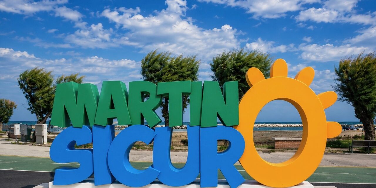 Martinsicuro, nuovo punto selfie sul Lungomare Nord