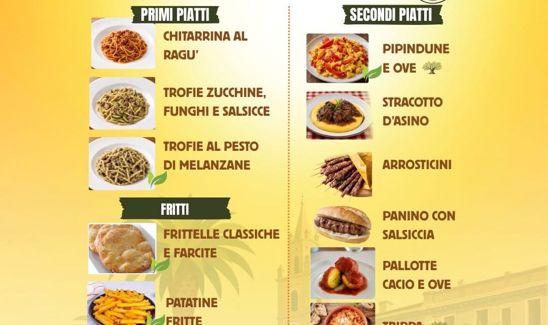 A Corropoli cinque giorni dedicati ai sapori della tradizione