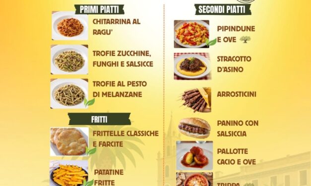 A Corropoli cinque giorni dedicati ai sapori della tradizione