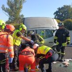 A14, veicolo cappottato tra Roseto e Pineto: due feriti