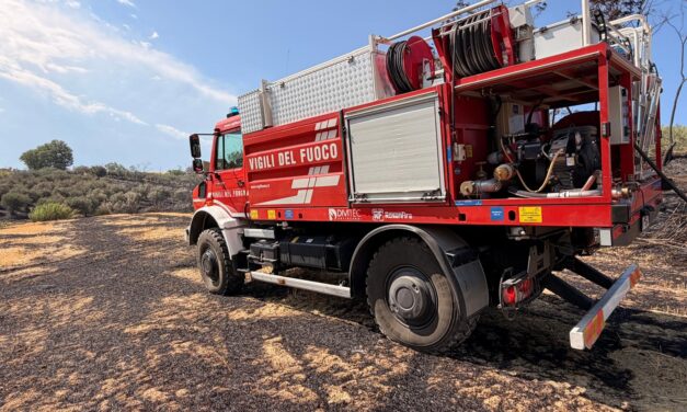 Due roghi nel Teramano, squadre in azione a Castilenti e Campli