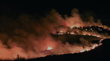Campli, doppio incendio nella notte tra Piancarani e Morge