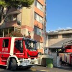 Fiamme in un hotel di Alba Adriatica, intervento dei vigili