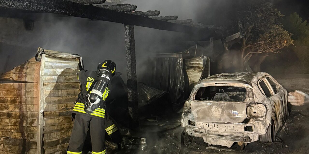 Alba Adriatica, incendio in via IV Ottobre: origine accidentale