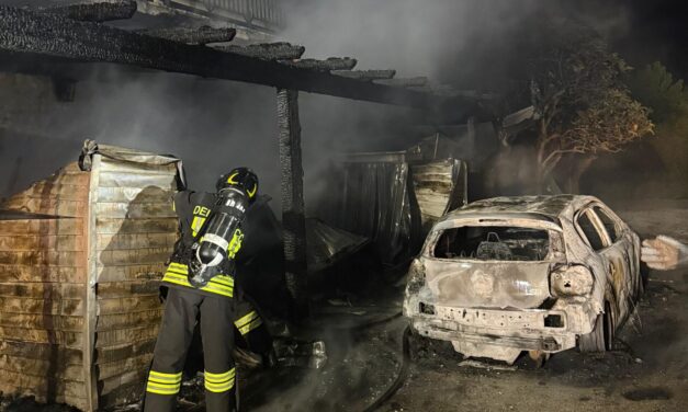 Alba Adriatica, incendio in via IV Ottobre: origine accidentale