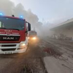 Colledara, dopo il rogo nello stabilimento nessun allarme dall’Arpa