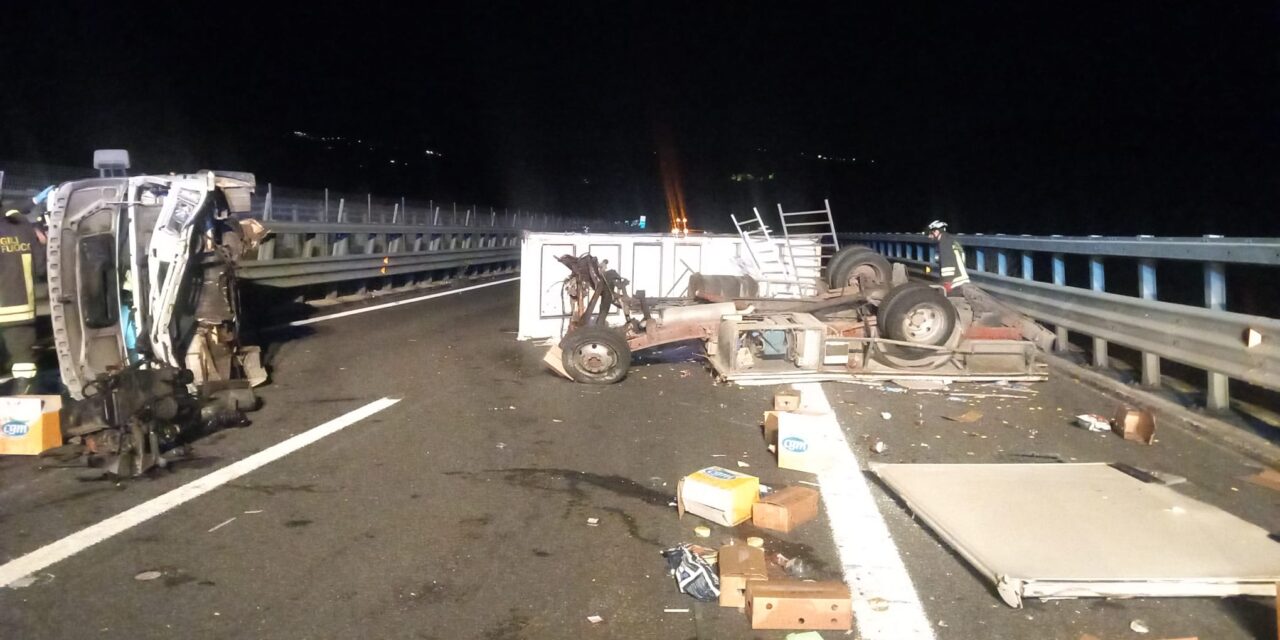 Incidente sul raccordo A24 a Teramo, traffico in tilt
