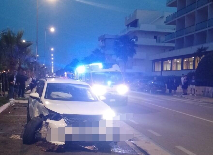 Alba Adriatica, giovane travolto sul lungomare: è grave