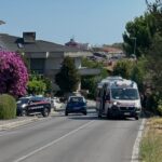 Tortoreto, scontro su via Enzo Ferrari con un bus urbano