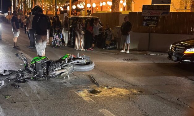 Schianto nella notte a Roseto, ferito un motociclista