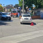 Auto e moto si urtano a Giulianova, ferito lieve
