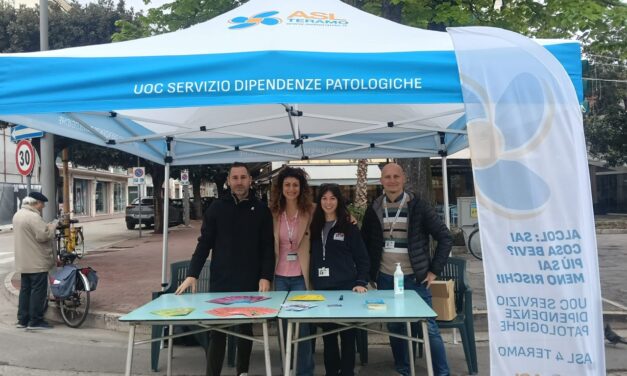 Giulianova, punto informativo sui rischi legati all’alcol