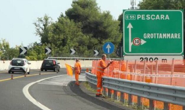 A14, stop notturno all’uscita di Pineto per chi arriva da nord