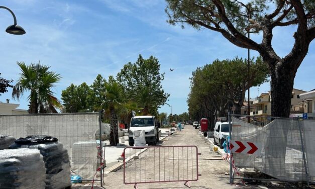 Lungomare di Tortoreto, lavori verso il traguardo