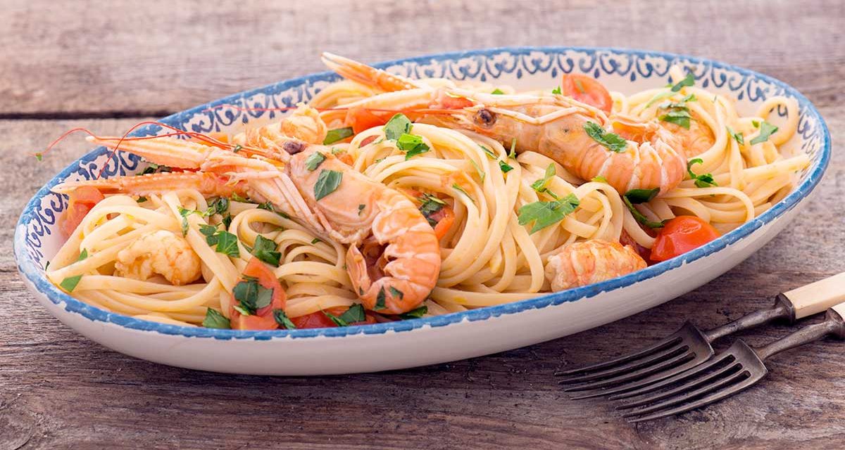 Linguine agli scampi