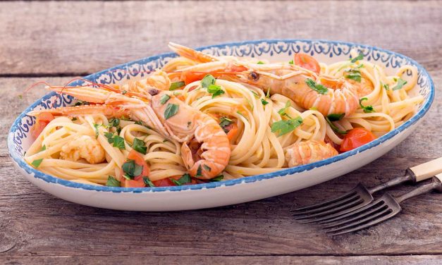 Linguine agli scampi