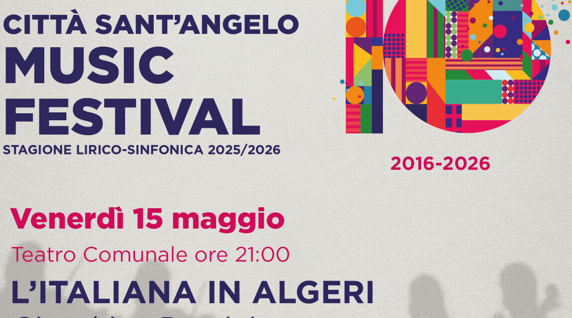 Rossini chiude il festival a Città Sant’Angelo con L’italiana in Algeri