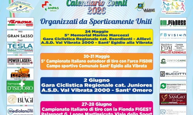 Sport e inclusione in Val Vibrata: il calendario di Sportivamente Uniti
