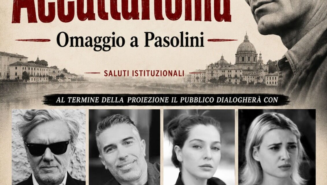 Pineto, a Villa Filiani una serata di cinema dedicata a Pasolini