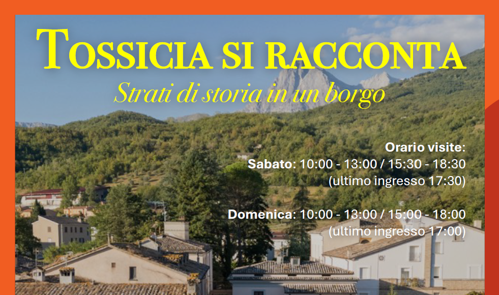 Tossicia apre i suoi tesori per il weekend d’autunno del FAI