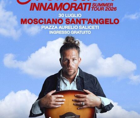 Enrico Nigiotti in concerto a Mosciano il 30 luglio