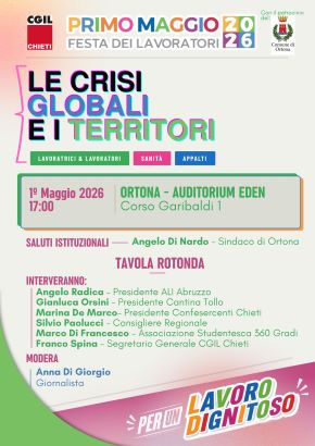 Primo maggio a Ortona, confronto su lavoro e servizi