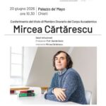 Cărtărescu premiato dall’ateneo d’Annunzio a Chieti
